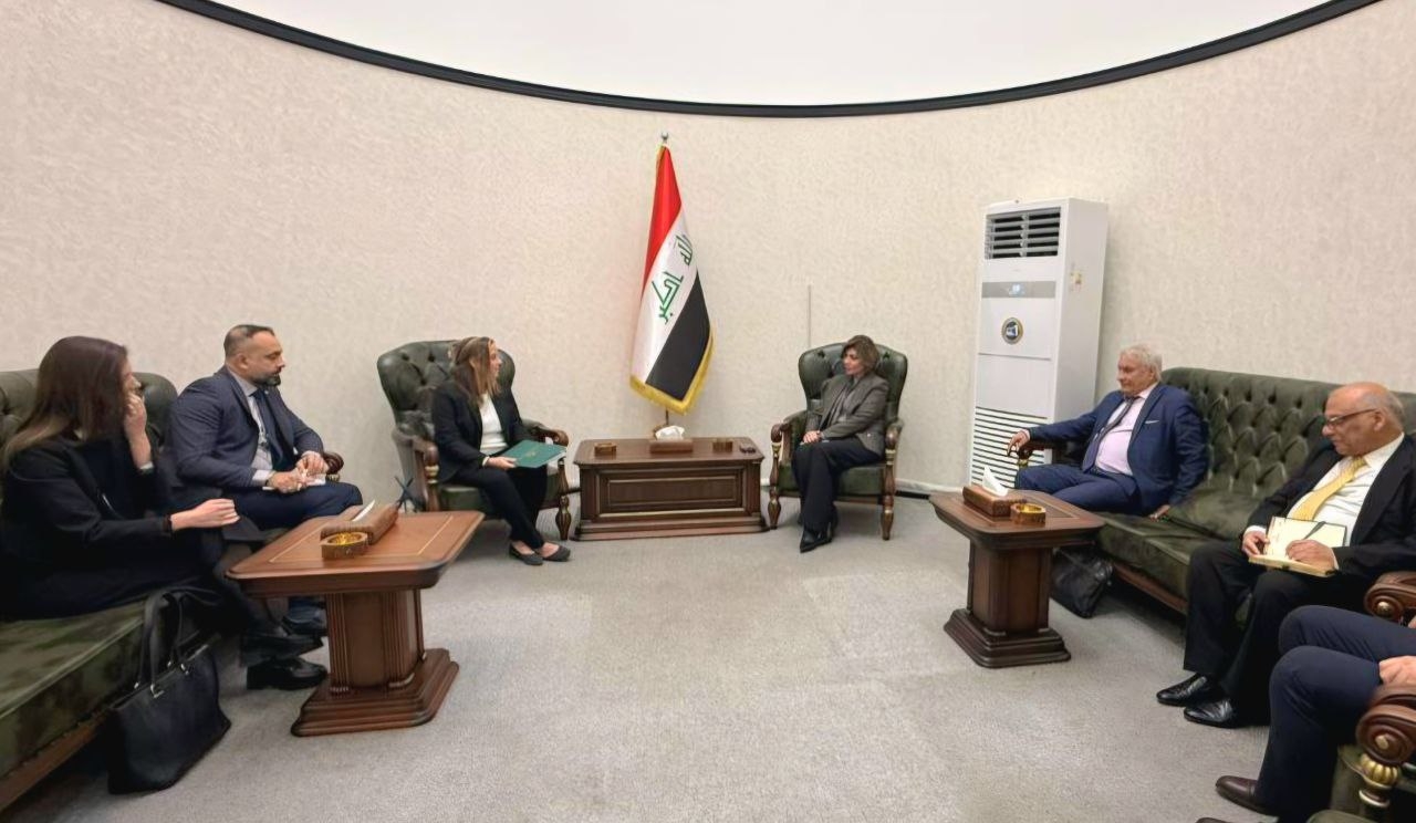 مقرر مجلس النواب إيڨان فائق جابرو تبحث مع معهد القانون الدولي وحقوق الإنسان تعزيز التعاون والتشريعات البيئية 